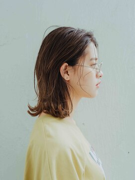 ヘアアンドリラクゼーション シャッセ(Hair&Relaxation SASE) 切りっぱなしロブ