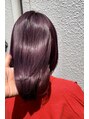 ニコ(Nico)&nbsp;髪質改善にパープルカラーで艶々に