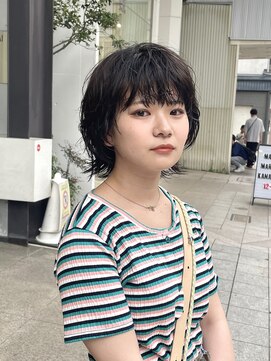 ハイブ 金沢(Hive) マッシュウルフ/ショートボブ/ショートパーマ/10代20代