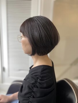 ソイクフ 四条大宮店(SOY-KUFU) 大人可愛い◎20代30代40代似合わせカットイメチェンショートボブ