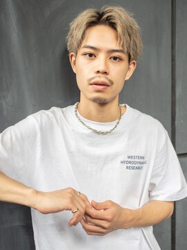 エイトメン 上野店(EIGHT MEN) メンズ/センターパート/ブリーチ/上野駅