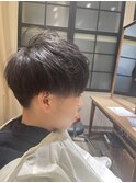 爽やかマッシュショート ツーブロック 王道