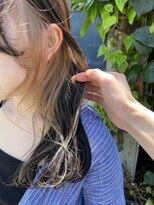 アクト 原宿(ACT)&nbsp;くすみベージュ/インナーカラー/ホワイトブロンド/20代30代40代