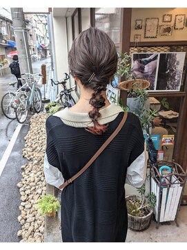 ヒカリス 東三国(HIKARIS) 笑顔溢れるポコポコアレンジ/アレンジ/編みおろしアレンジ