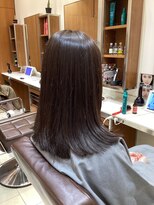 ピークアブー アヴェダ アトレ恵比寿(PEEK-A-BOO AVEDA) ワンレングス ダークブラウン