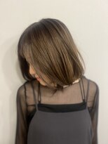 アメリアム 大阪上本町店(Ameri amu.)&nbsp;【ブラウン/ミディアム/似合わせボブ】#Ameri