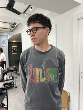 グリーン 高田馬場(green) 【SANA】メンズショートパーマ