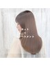 【再来・補修】カット+選べるトリートメント¥10,010‐ 《90min~》