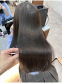 高濃度水素カラー　グレージュ　ブリーチ無し