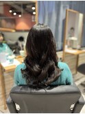【モモカ】コテ巻き風パーマ/デジタルパーマ