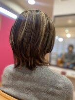 スノウ(snow)&nbsp;ソフトウルフなハイライト