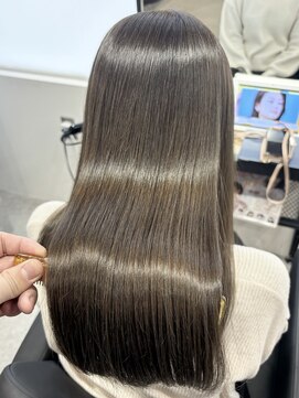 ハーシーバイアポロ 相模大野(HERSHE by apollo) 髪質改善縮毛矯正,レイヤー,縮毛矯正,白髪ぼかしハイライト.白髪