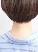 大人気*えりあしスッキリ丸みショート
