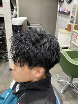 ミオ(Mio) 滋賀/南草津/メンズ美容室/波巻きツイストスパイラルパーマ