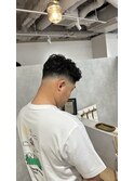 短髪フェード