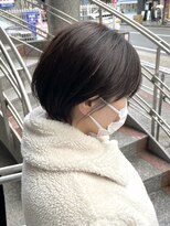 ルフトバイアンビエンテ(Luft by ambiente)&nbsp;暗髪ショートスタイル