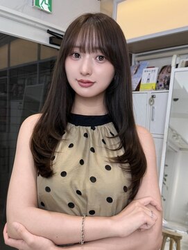 レイリー 原宿 表参道(Rayreee) 韓国オンニ風ナチュラルロング/fallbeigeカラー