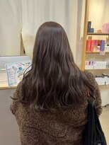 アマーク(a mark)&nbsp;【住野 桃香】チョコレートベージュ×水素カラー