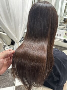 パッション 茨木店(Passion) 20代30代40代グレージュブラウン×髪質改善トリートメント
