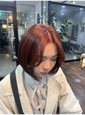 ダブルカラーピンクブラウン
