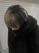 オルン(ORGN.)&nbsp;【メンズセクションカラー】金黒でお洒落さんカラー♪