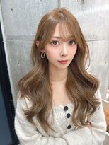 ロンドメリア 天神大名店(Lond Melia) イメチェンヘアスタイル小顔に見せるヘアココアベージュ