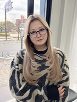 ジン(JIN)&nbsp;☆ホワイトベージュ☆ブロンドベージュ☆韓国レイヤー☆