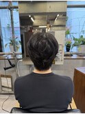 サーフカール/フェザーパーマ/ブルーブラック【都賀/メンズ】