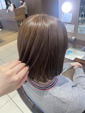 ヘアーウィーヴ 佐倉店(hair Weve) イメチェン/ピンクベージュ/アンブレラカラー/前髪/weve佐倉