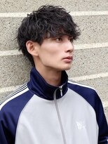 エイド 本店(aid)&nbsp;波巻きマッシュショート無造作パーマ刈り上げツーブロック