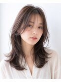 髪質改善透明感カラー×美髪ワンホンレイヤーカット小顔20代30代