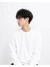 【似合うをあなたに】メンズカット+眉カットor10分スパ￥5500