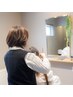 オーガニックカラー＋カット＋ショートヘッドスパ　18700円→18500円