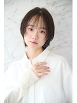 メモリーズ 銀座(Memories)&nbsp;顔まわりレイヤーショートボブウルフ