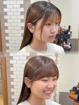ピノ ヘアー(Pino hair)&nbsp;縮毛矯正×顔周りカット