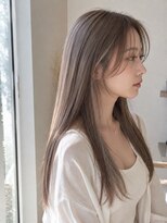 イルームバイリンクス 大宮(ILLUME by LINKTH)&nbsp;グレージュカラー＋髪質改善ストレート