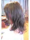 ≪truth≫インナーカラー×パープルアッシュ