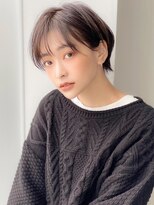 アグ ヘアー シャイン 富山市店(Agu hair shine)&nbsp;《Agu hair》しっとりツヤ質感の暗髪ショート