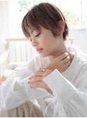 簡単スタイリング☆ナチュラルショート　▼2