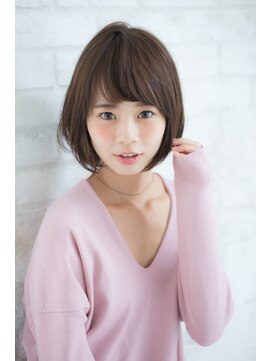 ジョエミバイアンアミ(joemi by Un ami) joemi新宿　簡単スタイリング　ふんわりボブ　花野