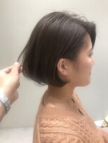 【小鳥居】大人可愛い艶カラーボブ30代40代50代