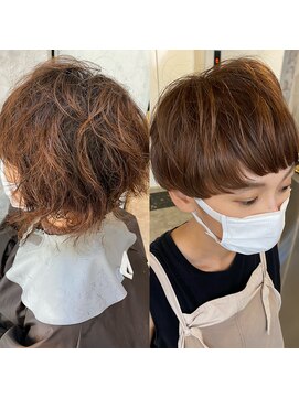 ヘアスタジオニコ(hair studio nico...) 癖毛活かし