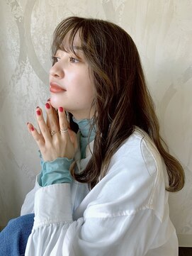 アジュール(hair&make AZURE) くびれヘア×オリーブグレージュ