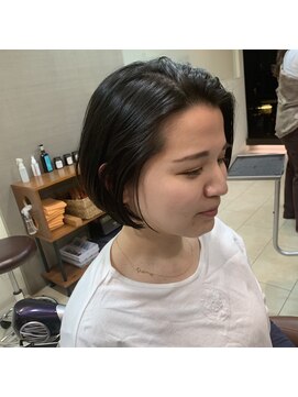 ソワンドゥ ブレス カルム 西中島店(soin de brace calme) グラデーションボブ