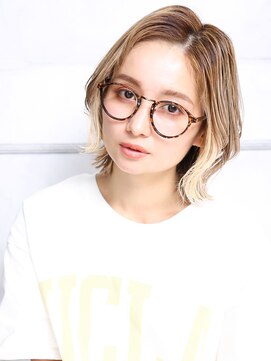 クラッチ ユニ(CLUTCH uni) 大人可愛い２０代３０代４０代小顔　ハイライトカラー E2