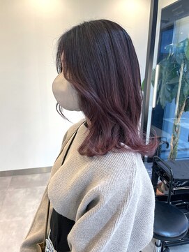 フェーディン(fa/din) バレイヤージュロゼピンク