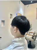 韓国風マッシュ×ナチュラルストレート