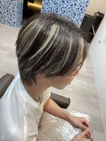 リリー(Lily)&nbsp;コムドットやまと風センターメッシュ