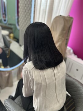 ルフレ 新宿本店1st(Reflet) ミディアムボブ/髪質改善トリートメント