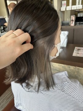 イングスジャパン(ings JAPAN) グレージュ イヤリングカラー/くすみベージュ